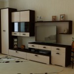 Комфортный интерьер стенки